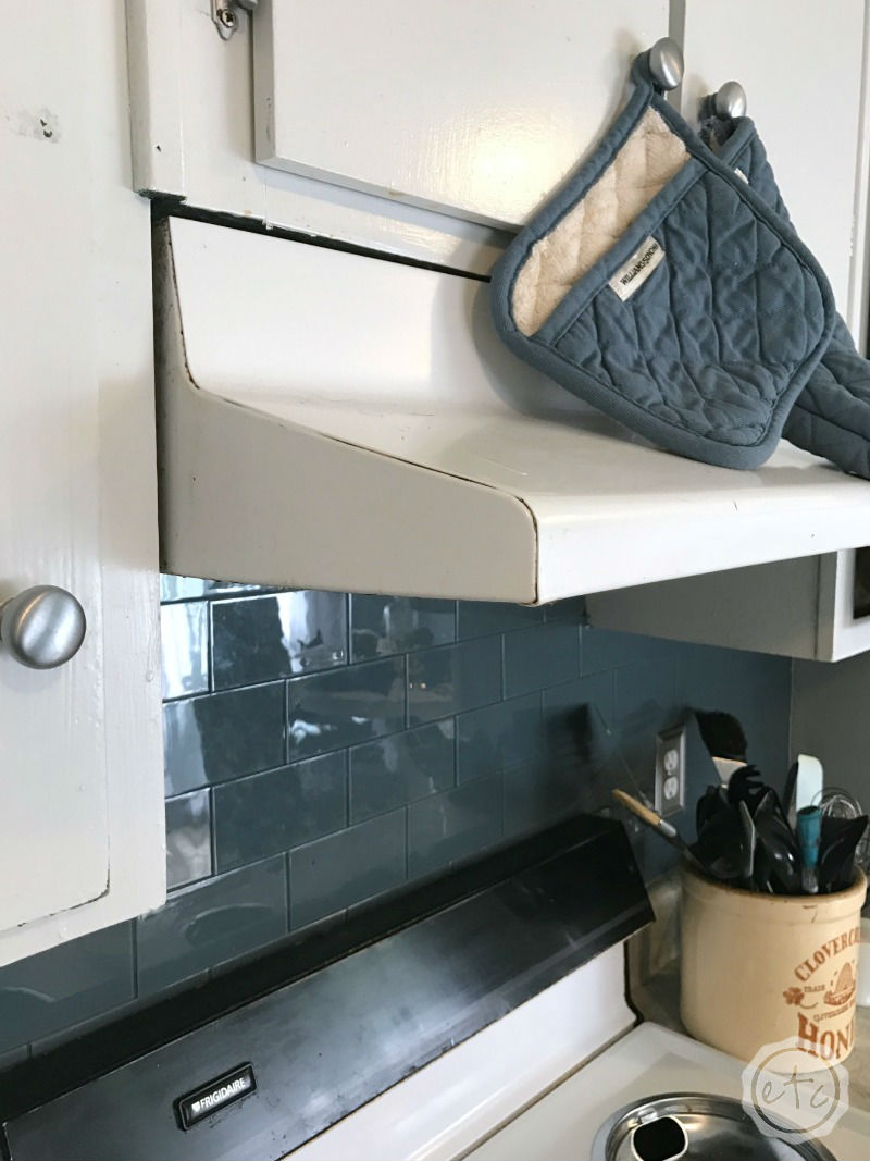 Blue, Gray & White Kitchen Reveal