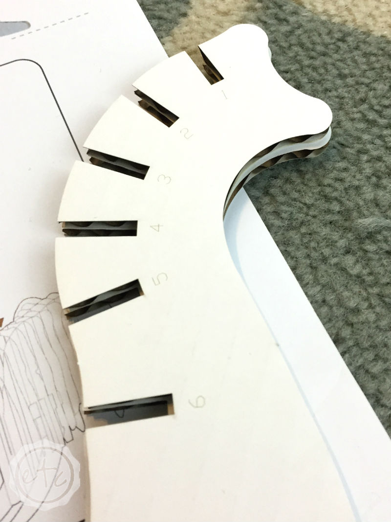 How to Customize a Cardboard Animal Head with Happily Ever After, Etc.