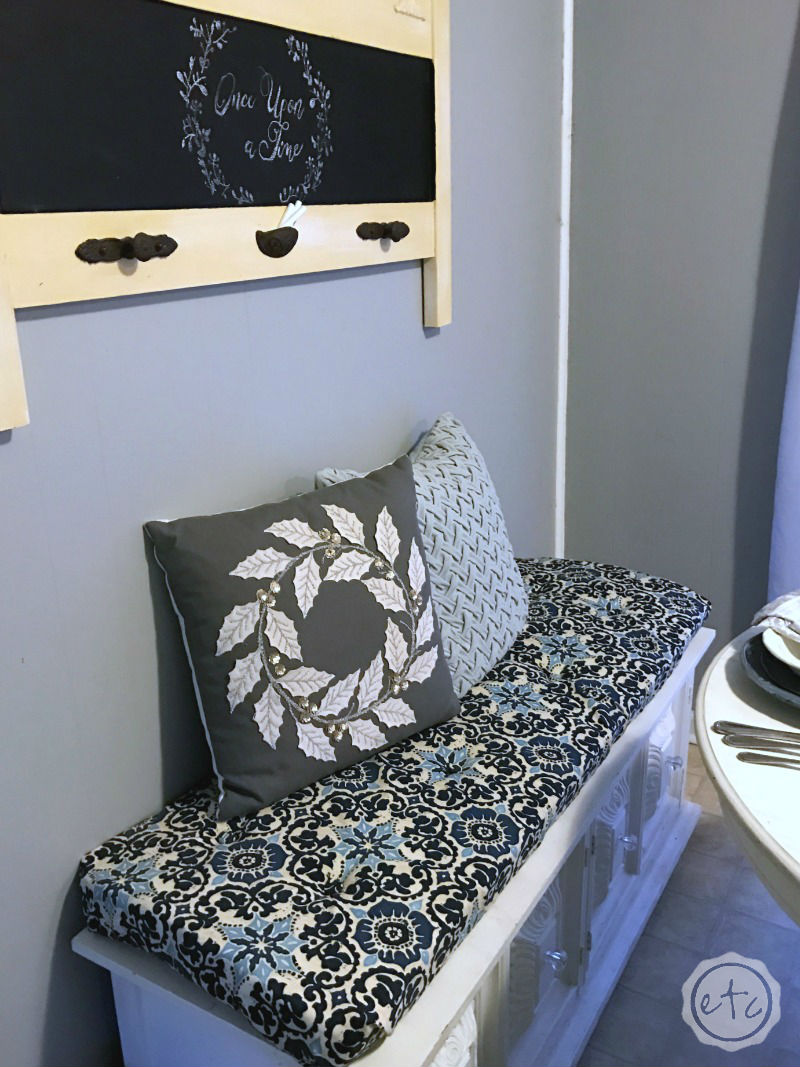 Blue, Gray & White Kitchen Reveal