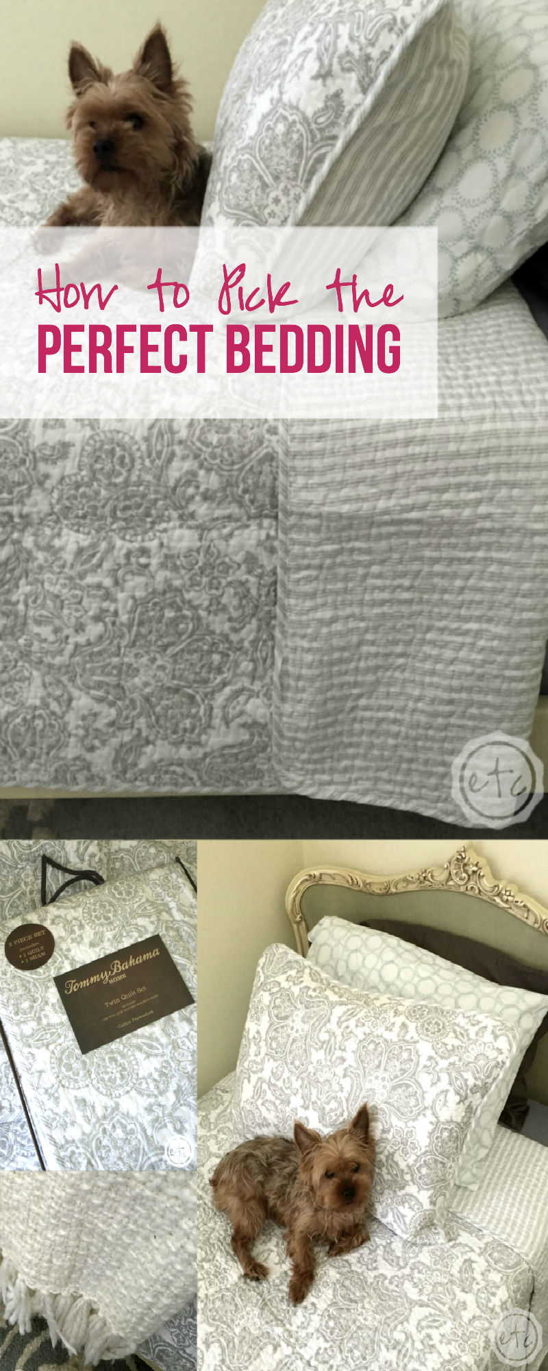 How to Pick the Perfect Bedding with Happily Ever After, Etc.