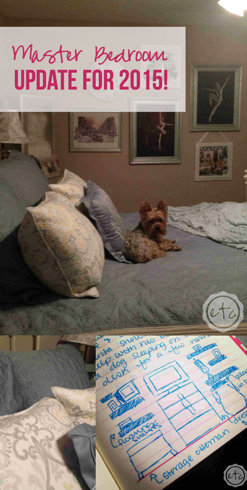 Master Bedroom Updates for 2015 with Happily Ever After Etc